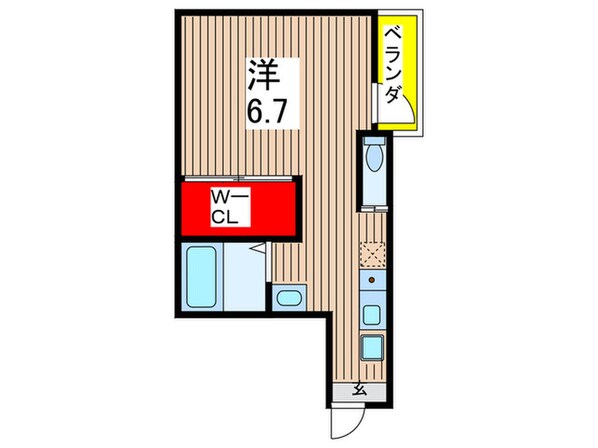 パールナッツの物件間取画像